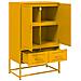 Credenza Giallo Senape 68x39x111,5 Cm In Acciaio - Foto miniatura 6