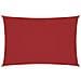 Parasole A Vela Oxford Rettangolare 4x7 M Rosso - Foto miniatura 1