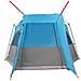Tenda da Campeggio da Auto per 4 Persone Blu Impermeabile - Foto miniatura 7