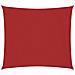 Parasole a Vela Tessuto Oxford Rettangolare 2x2,5 m Rosso - Foto miniatura 1