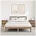 Armadi da letto 2 pz Rovere artigianale 40x35x50 cm Legno ingegnerizzato - Foto miniatura 2