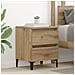 Armadi da letto 2 pz Rovere artigianale 40x35x50 cm Legno ingegnerizzato - Foto miniatura 4