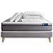 Pacchetto Letto Completo - Materasso 140x190cm + Box Spring Con Doghe (kit) + 2 Cuscini + Piumino - Actimemo Zen - Foto miniatura 1
