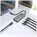A109-0946 replicatore di porte e docking station per laptop Cablato USB 3.2 Gen 1 (3.1 Gen 1) Type-C Grigio - Foto miniatura 6