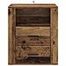 Armadio da Notte con cassetto Legno vecchio 50 x 36 x 60 cm - Foto miniatura 6