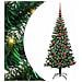 Albero di Natale artificiale con luci integrate Verde 120 cm - Foto miniatura 1