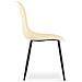 Sedia da scrivania moderna color crema WAT x3 - Foto miniatura 6