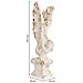 Figura Decorativa Angelo In Magnesio Bianco 32x30x95,5h Cm - Foto miniatura 3