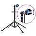 Supporto Riparazione Bici Regolabile 108-188 cm Blu in Acciaio - Foto miniatura 8