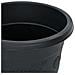 Vaso Rotondo per Fiori 24 pcs Nero Ø 26 x 21.5 cm Plastica - Foto miniatura 7
