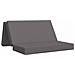 Divano Letto Pieghevole 120 x 67 x 45 cm Grigio Chiaro - Foto miniatura 1