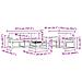 Set di divani da esterno 6 pcs Bianco e Grigio Chiaro - Foto miniatura 7