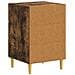 Comodino Rovere Fumo 43 x 39,5 x 66,5 cm Legno ingegnerizzato - Foto miniatura 5