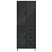 Set di armadi 2 pcs Nero 66 x 34,5 x 89,5 cm - Foto miniatura 4