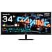 MO34WQC36 Monitor Gaming Curvo 34” WQHD - 3440 x 1440, 360Hz, 0.03ms, KVM, 300 cd /m², FreeSync Premium Pro, DisplayHDR True Black 500, HDMI 2.1, DisplayPort 2.1 - Foto miniatura 1