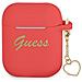 Indovina Gua2lschsr Airpods Custodia Rossa /rossa Charm In Silicone Heart Collection - Foto miniatura 1