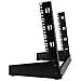 Armadio Server Rack con 2 staffe a Telaio Aperto 8U - Rack per Desktop da 19 pollici - Foto miniatura 6