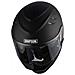 Casco Moto 2018 Venom Solid Matt Nero (xs, Nero) - Foto miniatura 4