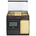 Cucina a Gas SGGK 854 N ED 4 Fuochi a Gas Forno a Gas Classe A Dimensioni 86 x 50 cm Colore Marrone Serie Smart - Foto miniatura 1