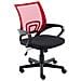 Sedia Ufficio Genius in Rete Traspirante I Sedia Pc Ergonomica Girevole Regolabile I Sedia Studio Imbottita con Braccioli e Ruote I Carico Max 120 kg Rosso - Foto miniatura 2