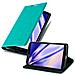 Cadorabo Custodia Compatibile Con Lenovo Google Nexus 6 / 6x In Turchese Petrolio - Coperchio Protettiva Con Chiusura Magnetica, Funzione Stand E Tasca Per Le Carte - Foto miniatura 1