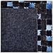 Tappeto In Pelle Marrone E Blu 140 X 200 Cm Ikisu - Foto miniatura 7