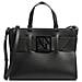 Borsa Donna Medium Tote Shopping Bag Nero 9426900a874.00020 - Foto miniatura 1