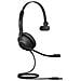 Cuffie Mono Evolve2 30 Uc con USB-A e Microfono Integrato Nero - Foto miniatura 1