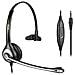 Cellulare Cavo Headset Mono Con Cancellazione Di Rumore Mic 3.5mm Telefono Auricolare Per Iphone Samsung Galaxy Huawei Htc Lg Zte Blackberry Mobile Tablet Ipad Computer Portatile Del Telefono Mac Pc Skype Guida (f600j35) - Foto miniatura 1