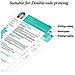 Double Sided Opaca Inkjet Photo Paper A4 230gsm 100 Fogli 210x297mm - Foto miniatura 3