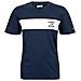 T-shirt A Righe Blu Navy Da Uomo - Foto miniatura 1