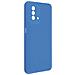 Cover In Silicone Semirigido Per Oppo A74, Finitura Soft-touch Azzurra - Foto miniatura 1