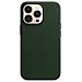 Copertina per cellulare - con MagSafe - pelle - verde sequoia  - Foto miniatura 2