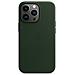 Copertina per cellulare - con MagSafe - pelle - verde sequoia  - Foto miniatura 1