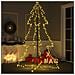 Albero di Natale a Cono 240 LED per Interni Esterni 118x180 cm - Foto miniatura 3