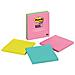 Post-It 675-3SSMIA pouch autoadesiva Quadrato Blu, Rosa, Giallo Autoadesivo - Foto miniatura 1