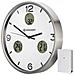 Orologio Da Parete Mytime 30 Cm Acciaio Inox Argento / bianco - Foto miniatura 1