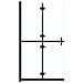 Parete Per Doccia Walk-in Pieghevole In Vetro Esg 90x190 Cm - Foto miniatura 2
