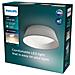 Lampada Da Soffitto A Led Per Interni Philips - Eyecomfort - 34cm - 14w - 1100 Lumen - 3000k - Grigio Metallo - 93534 - Foto miniatura 4