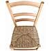 Sedia Venezia In Legno Massiccio Con Seduta In Paglia Tinta Naturale - Foto miniatura 3