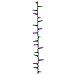 Stringa Led Compatta Con 2000 Led Pastello Multicolore 20 M Pvc - Foto miniatura 4