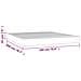 Materasso A Molle Insacchettate Grigio Tortora 180x200x20 Cm - Foto miniatura 6