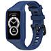 Cinturino Per Huawei Band 7 / 6 Pro / 6 / Honor Band 6 Silicone Morbido Blu - Foto miniatura 1