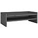 Supporto Per Monitor Grigio 50x24x16 Cm Legno Massello Di Pino - Foto miniatura 2