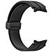 Bracciale In Silicone 20 Mm Per Samsung Galaxy Watch 5/4 Black - Foto miniatura 1