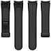 Bracciale In Silicone 20 Mm Per Samsung Galaxy Watch 5/4 Black - Foto miniatura 2