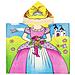 Poncho Mare Per Bambini In Spugna 100% Cotone In Varie Fantasie Poncho Principessa - Foto miniatura 1