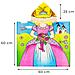 Poncho Mare Per Bambini In Spugna 100% Cotone In Varie Fantasie Poncho Principessa - Foto miniatura 4