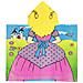 Poncho Mare Per Bambini In Spugna 100% Cotone In Varie Fantasie Poncho Principessa - Foto miniatura 5