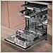 Lavastoviglie H7I HP40 L A da Incasso a Scomparsa Totale Classe C Capacità 15 Coperti - Foto miniatura 6